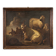 Beautiful 17th century painting, bucolic landscape with goats