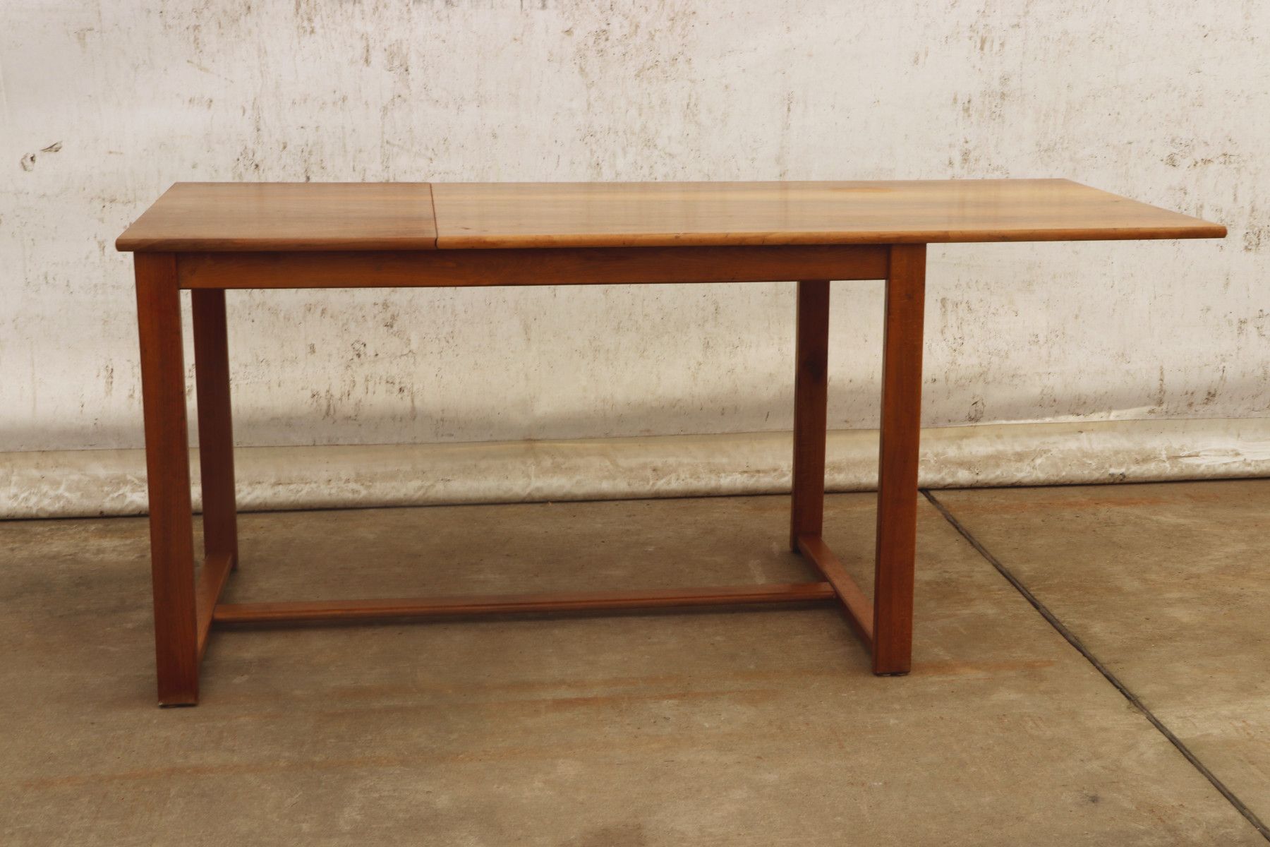 Walnut folding dining table by Drevotvar, 1980´s, Czechoslovakia