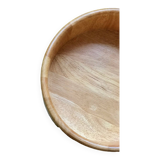 Wooden salad bowl