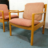 Pair of Ercol armchairs