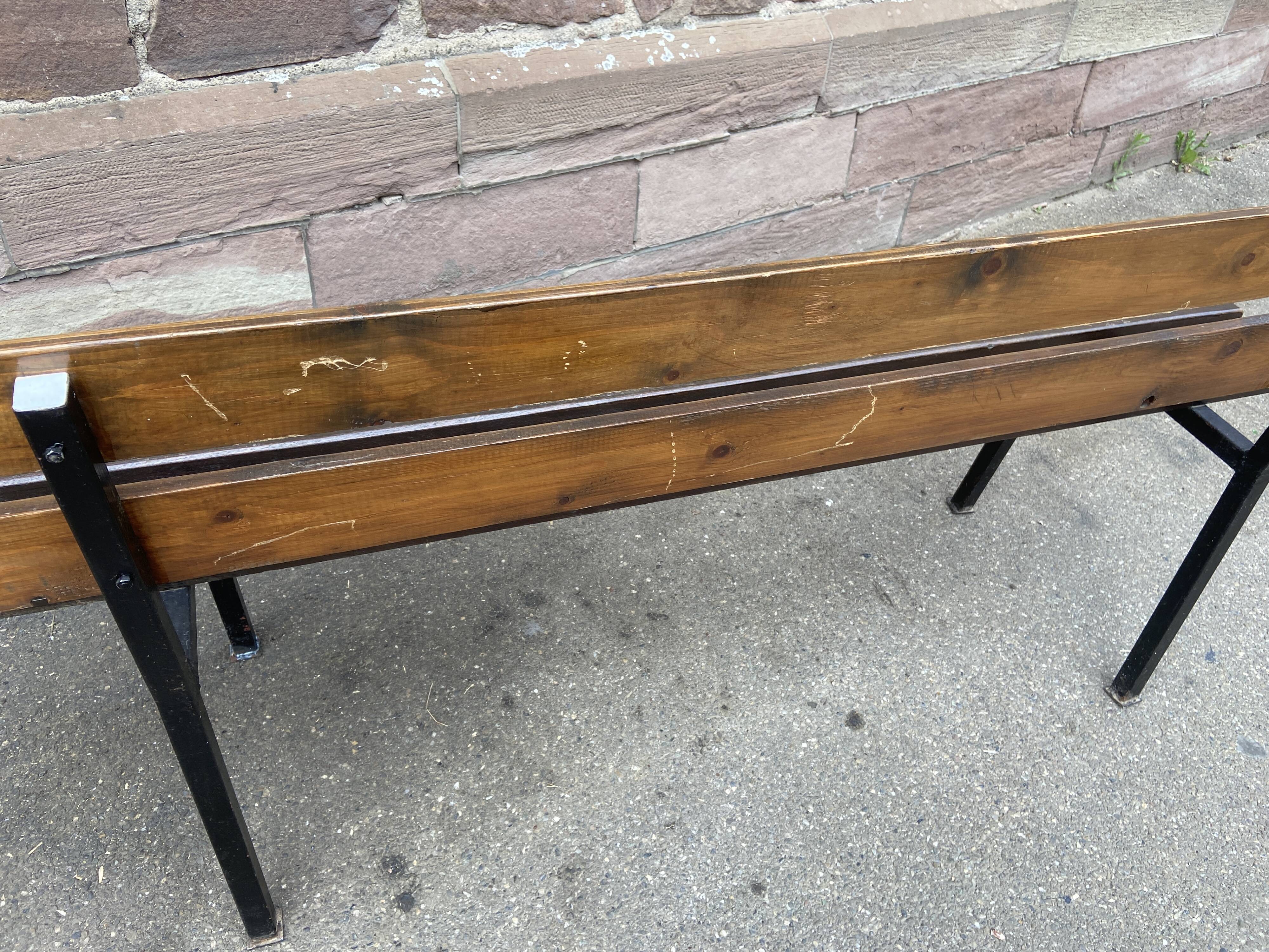 Vintage garden bench