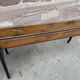 Vintage garden bench