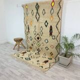 Handmade Moroccan Berber carpet 250 x 150 CM