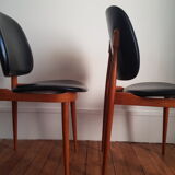 Set of 2 Baumann Pegase model chairs
