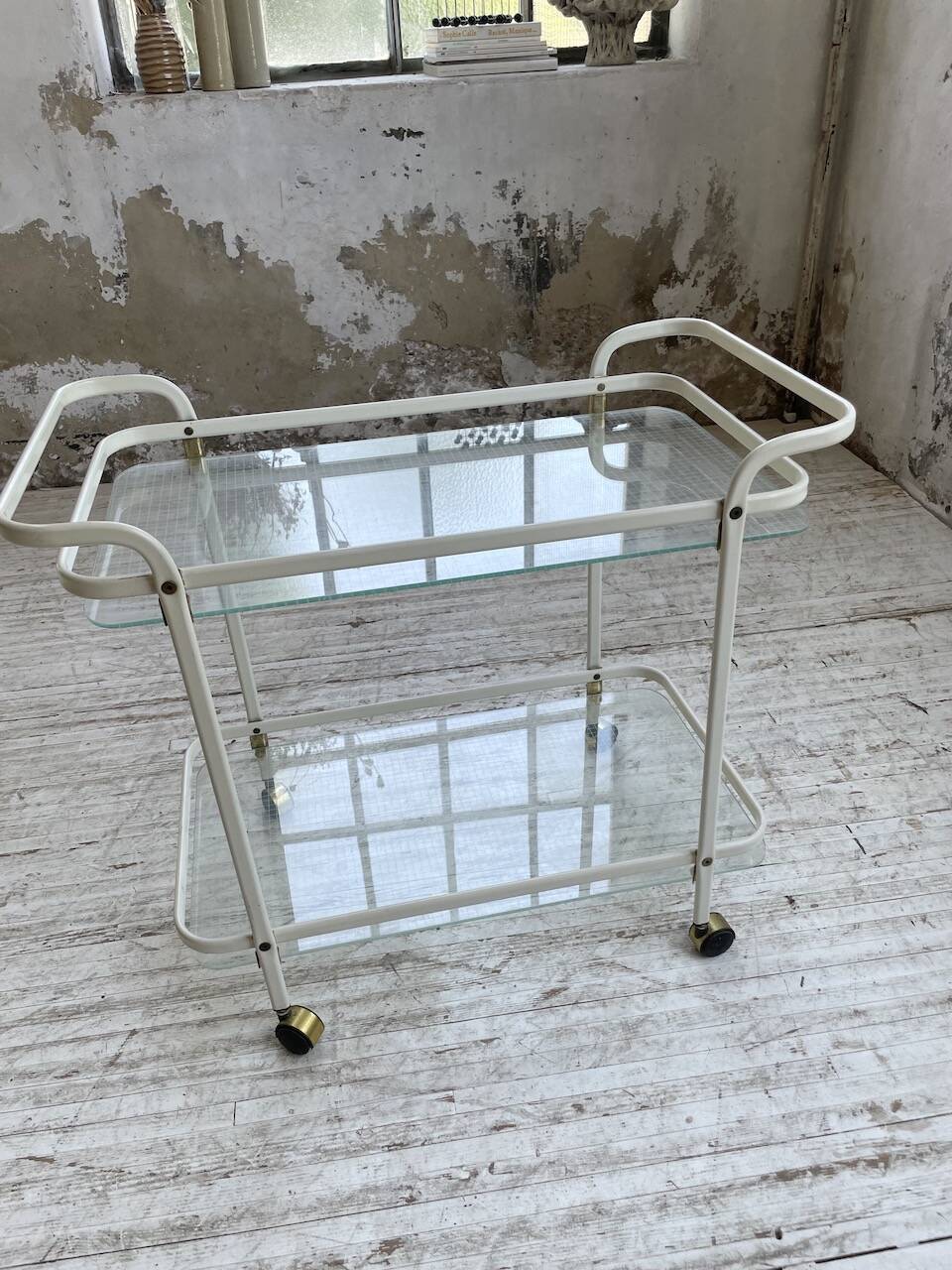 80s serving trolley