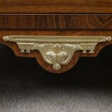 Small chest of drawers in amboyna and rosewood, Louis XVI style – 1940