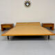 Vintage double bed design by Dieter Wäckerlin Daybed Idealheim 1960.