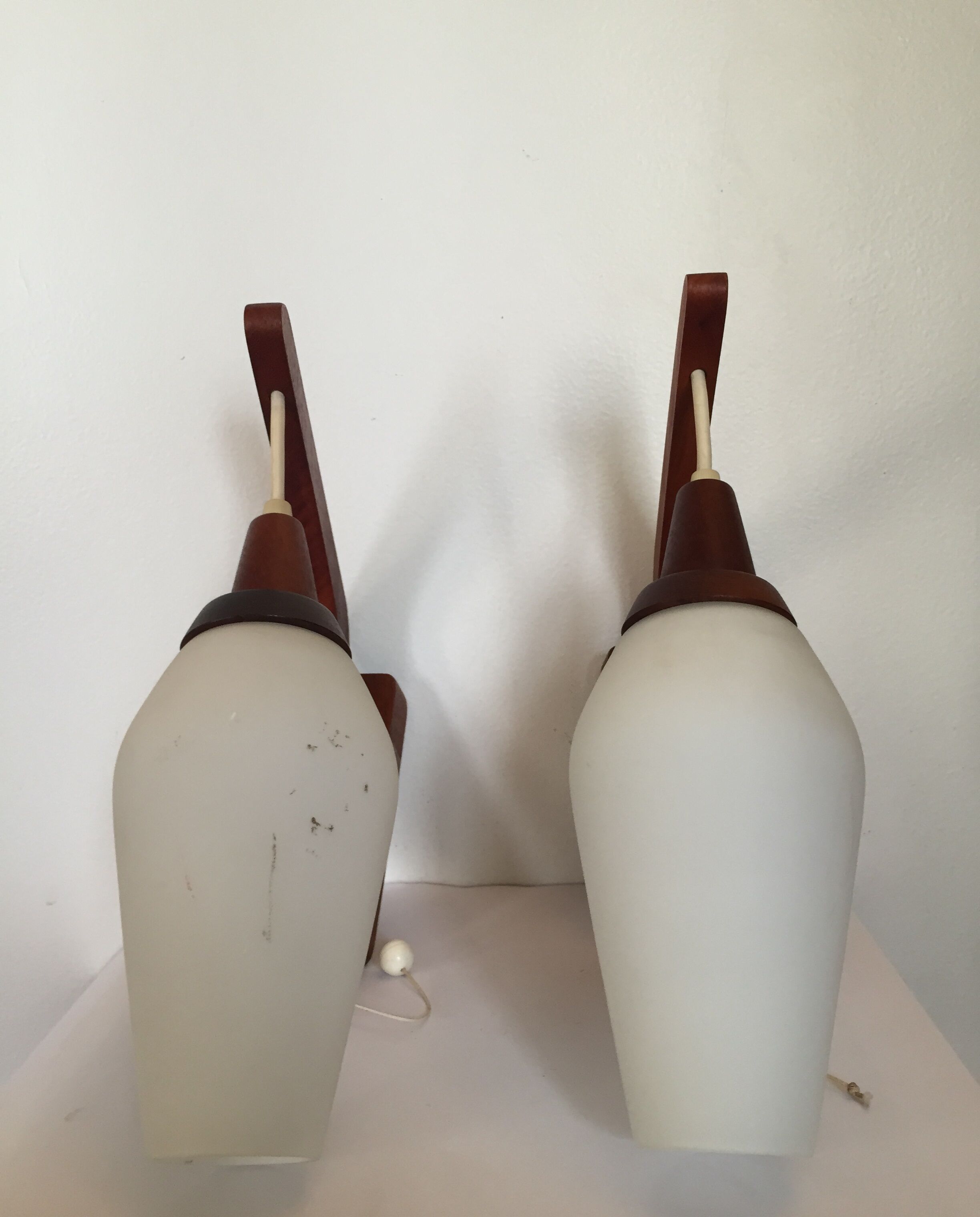 Paire d'appliques scandinaves