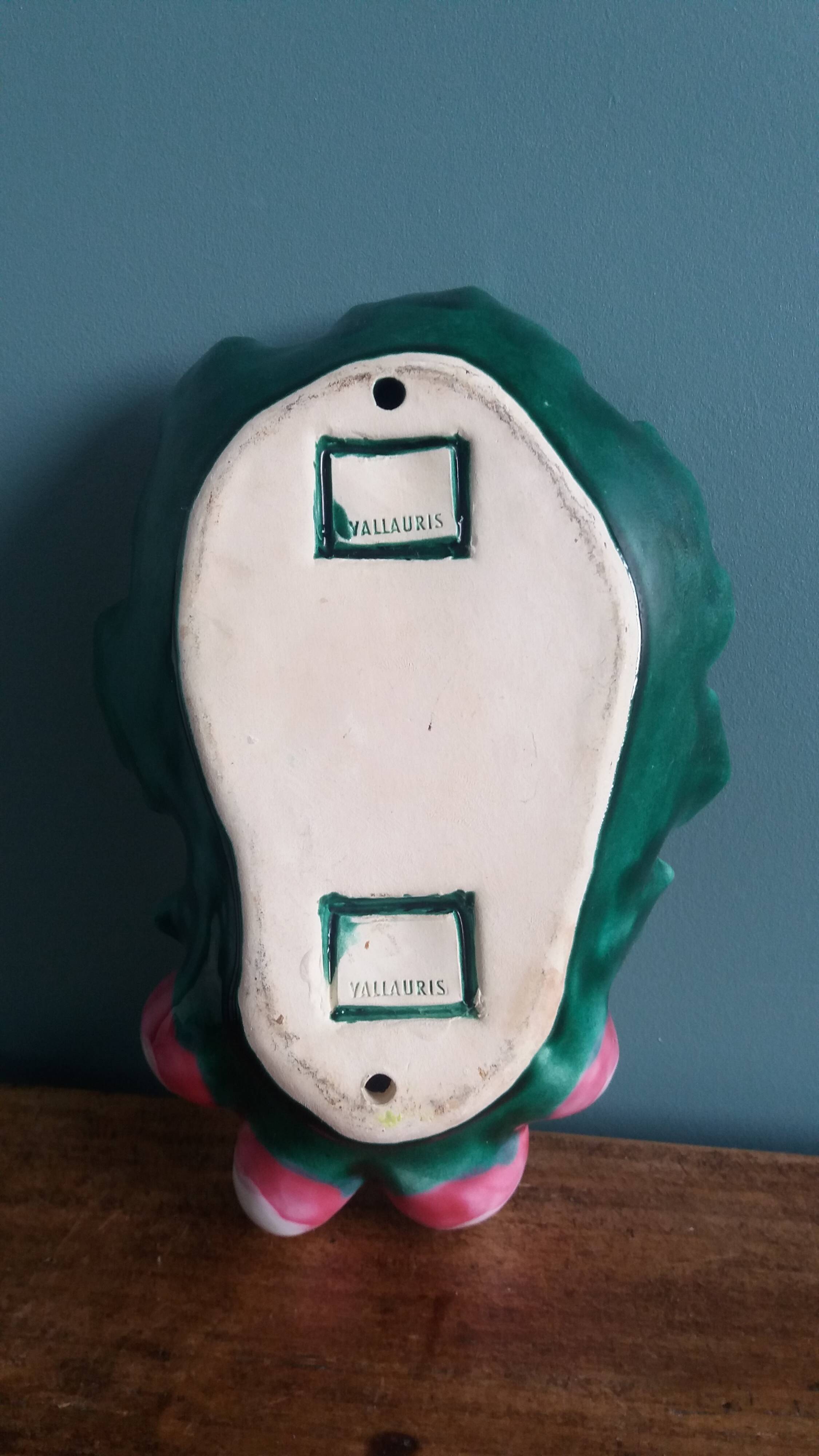 Radish dish in Vallauris slipware