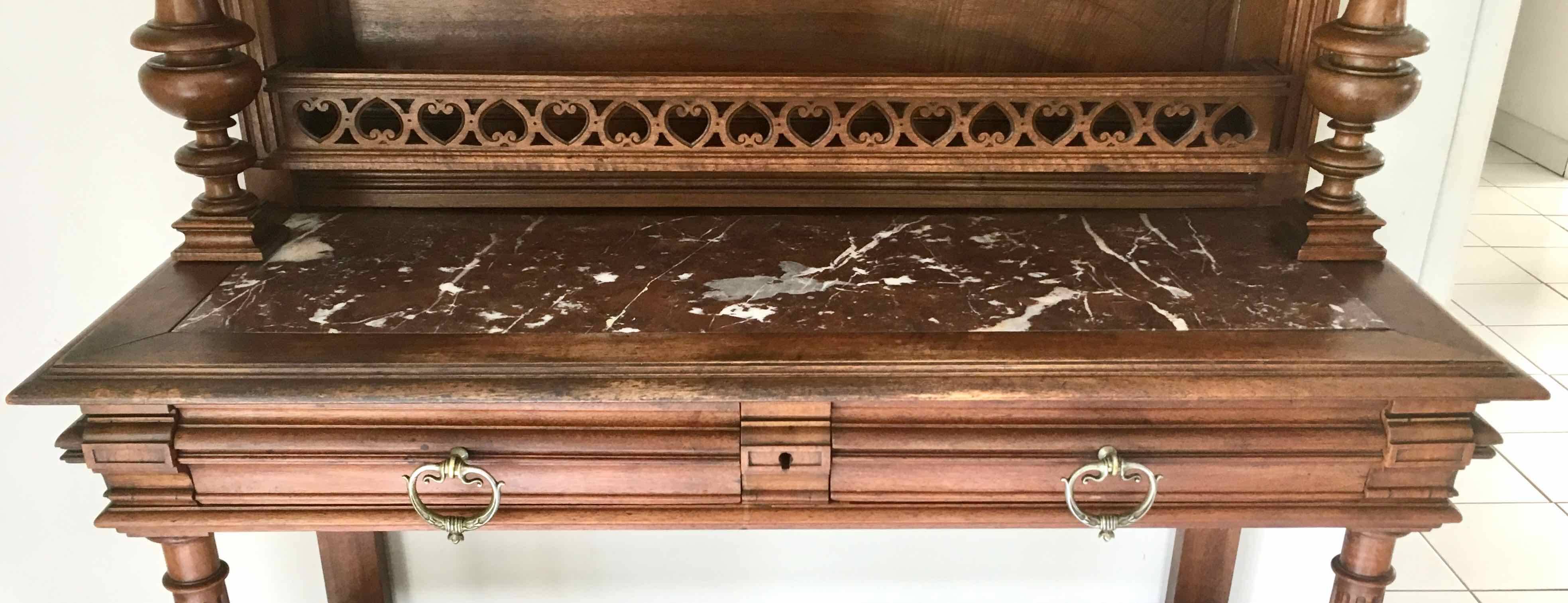 Restaurant serving console early 20th century