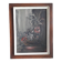 Old oil painting representing a still life