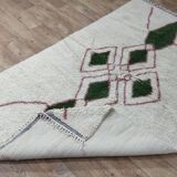 Handmade wool Berber rug 260 X 150 CM
