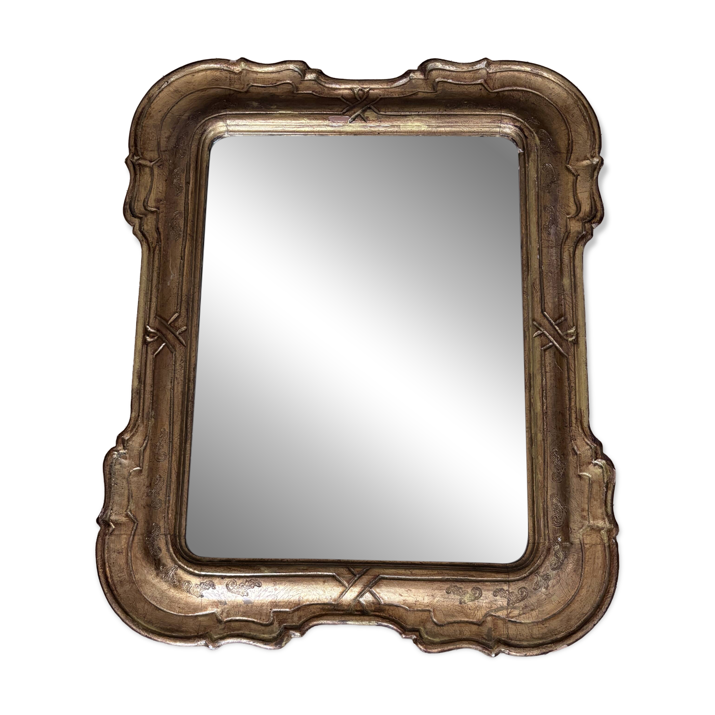 Miroir doré