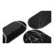 Arched plateau in medium black marble
