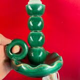 foot of lamp candlestick faience of St Clement around 1950