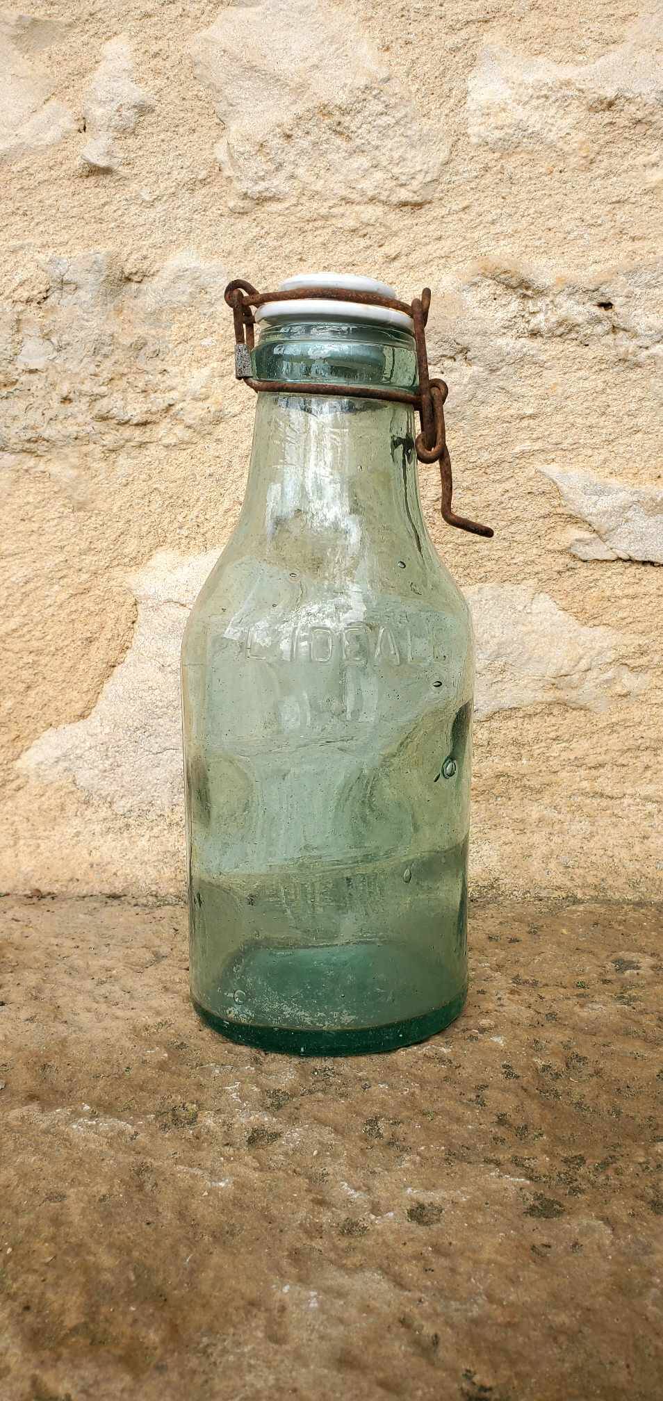 Bouteille de lait L'Idéale contenance 1L
