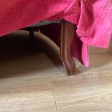 Pink toad sofa bench