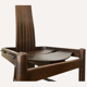 Steam bent Arts and Crafts oak organic shaped revival chair, 1960s - 1970s