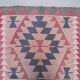 Tapis kilim turc vintage 170x117 cm en laine kelim moyen
