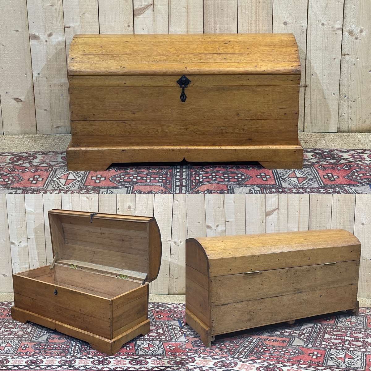 English mahogany chest from the 1950s