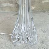 Pied de lampe à poser en cristal de Sèvres