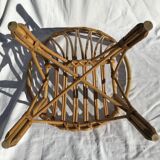 Children's rattan basket chair