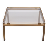 square Coffee table  1970s France