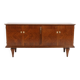 Enfilade Art Deco buffet with diamond point in oak - 1930s-1950s - 3