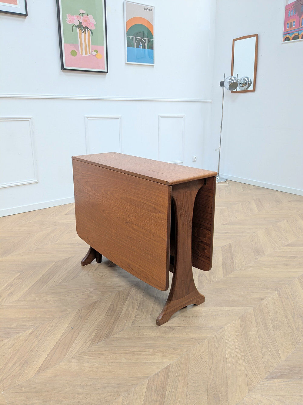 Foldable Gplan table vintage - 1960s