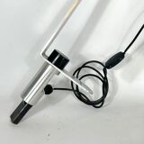 Vintage Italian aluminum and lacquer desk lamp from 60s