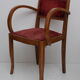 Fauteuil bridge rouge