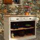 Superb buffet unit / counter / kitchen island in solid wood
