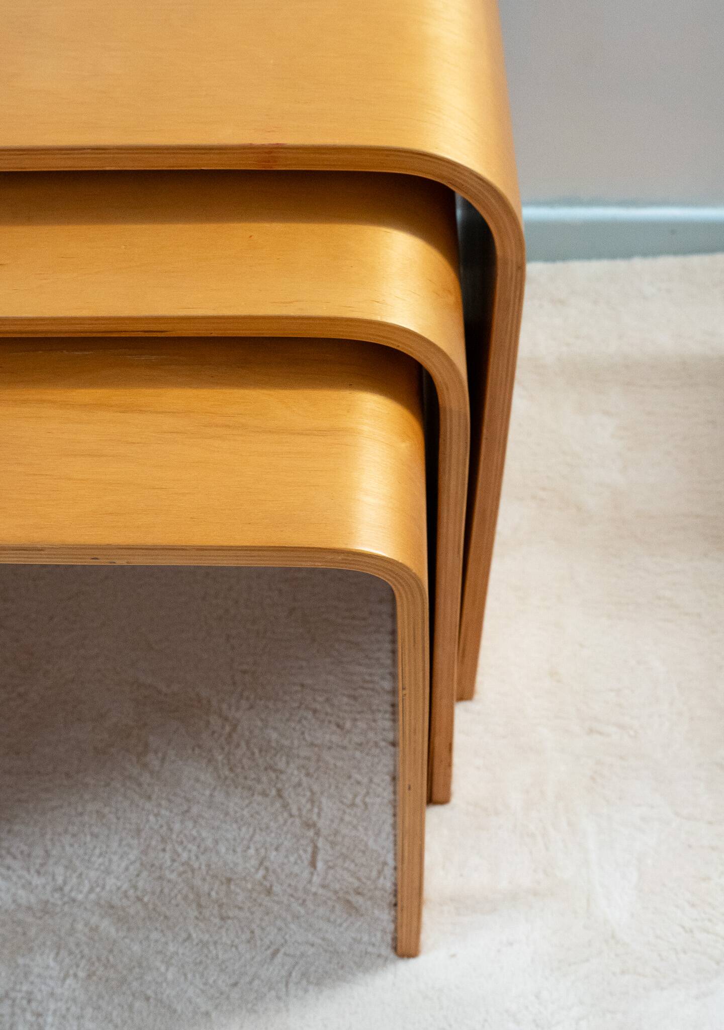 Vintage nesting tables