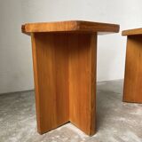 Pair of René Martin stools