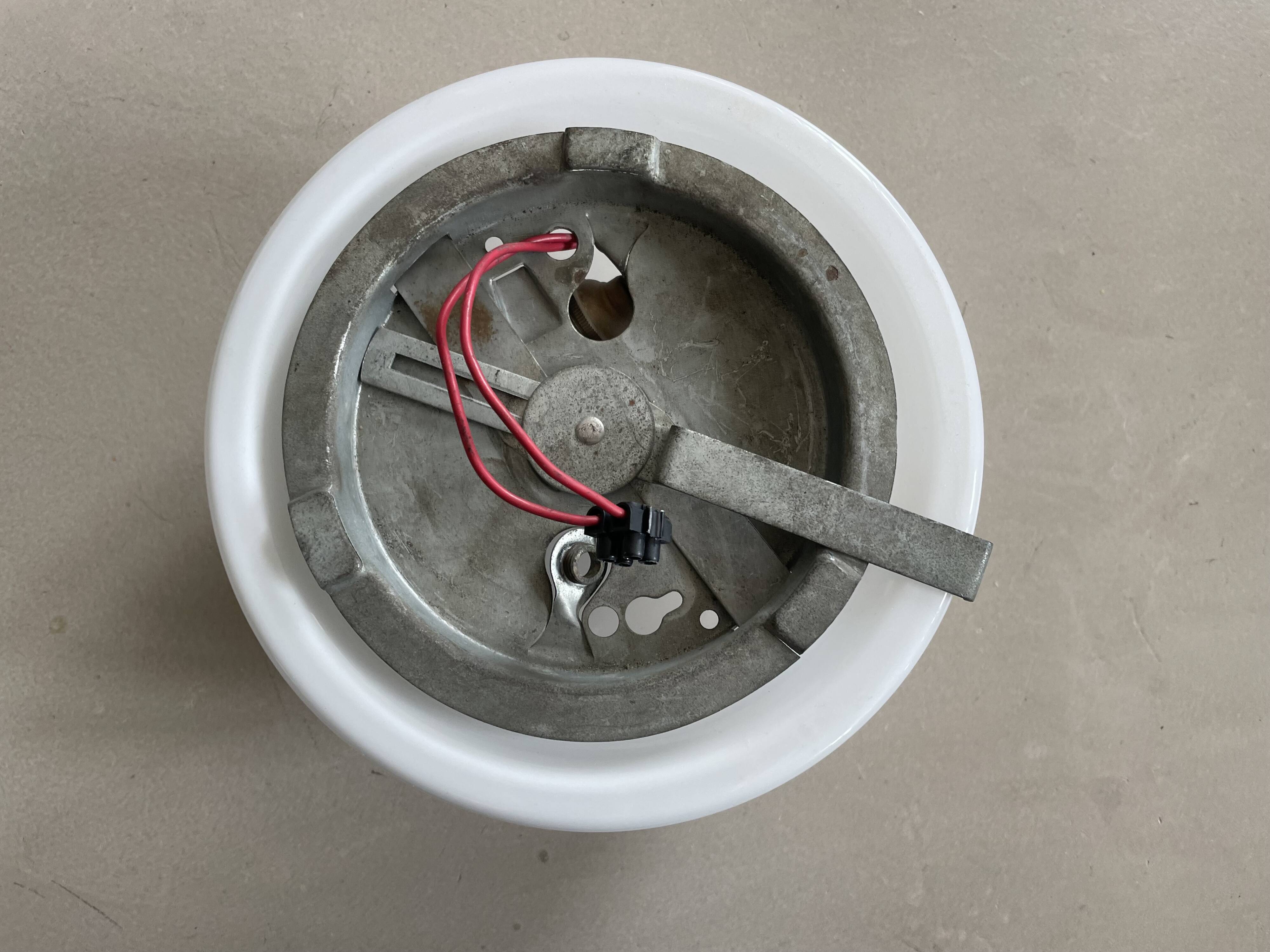 Ceiling light, Old opaline wall light