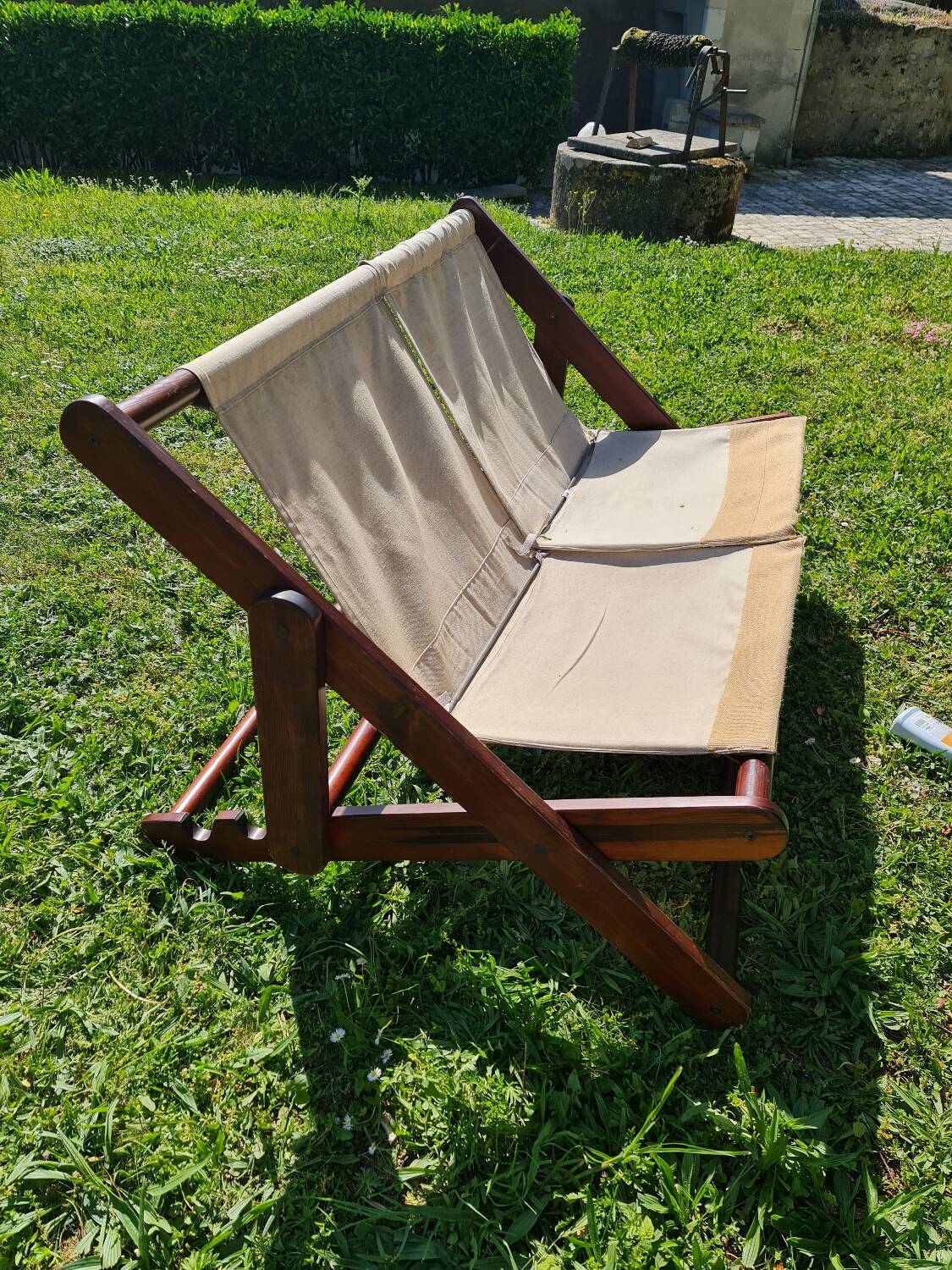 Chilienne double Kon Tiki par Gillis Lundgren pour IKEA, années 1970