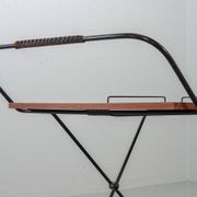 Scandinavian Minimalistic Foldable and Mobile Teak Tea Trolley Denmark 50S