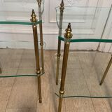 Pair of neo classic side tables, 1970s