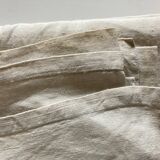 Country sheet 19th in fine linen canvas not sold reserve linen