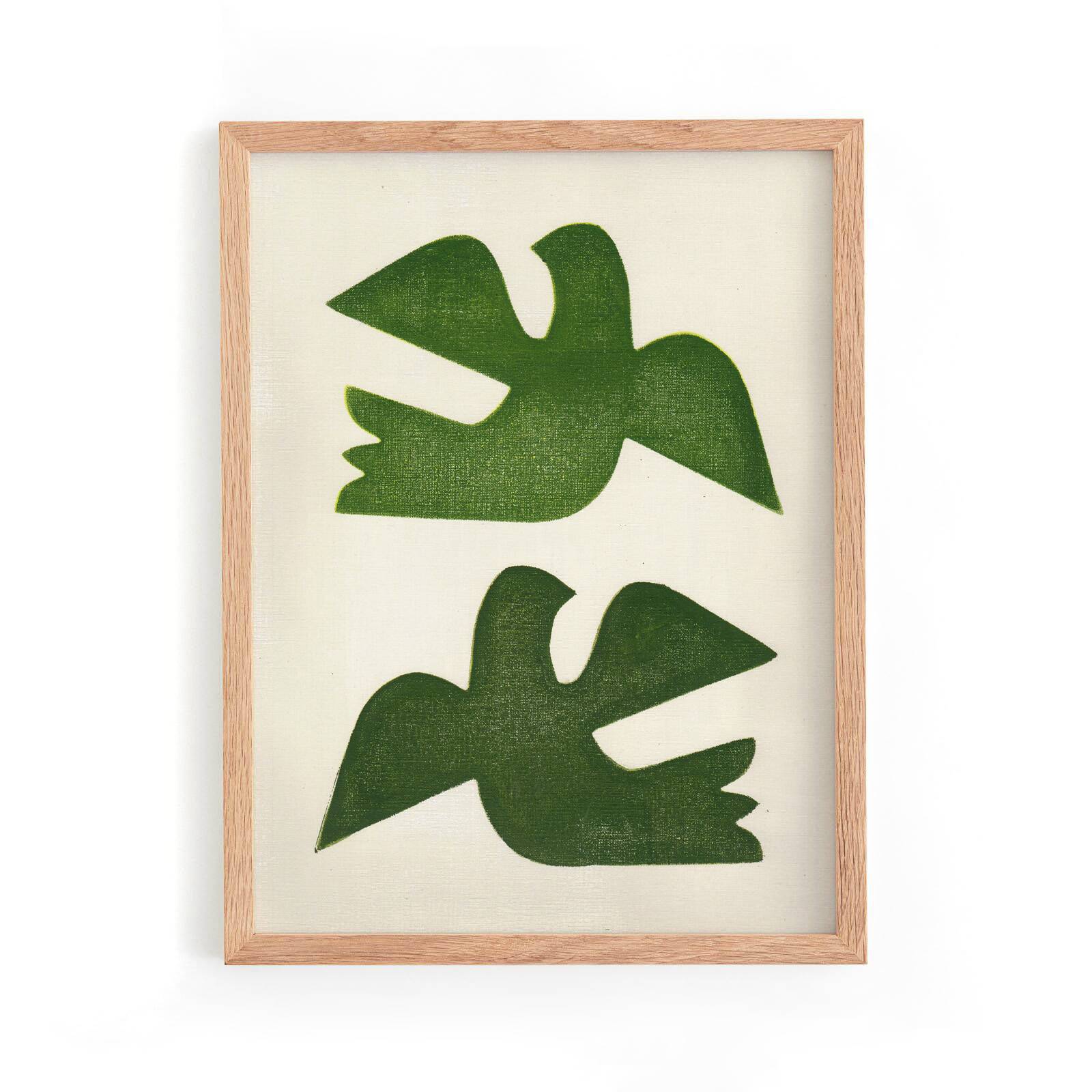 Painting - 30x40cm - Birds - signed eawy