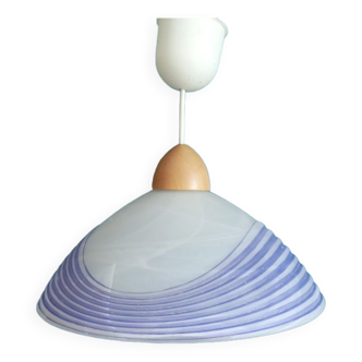 Glass paste pendant lamp