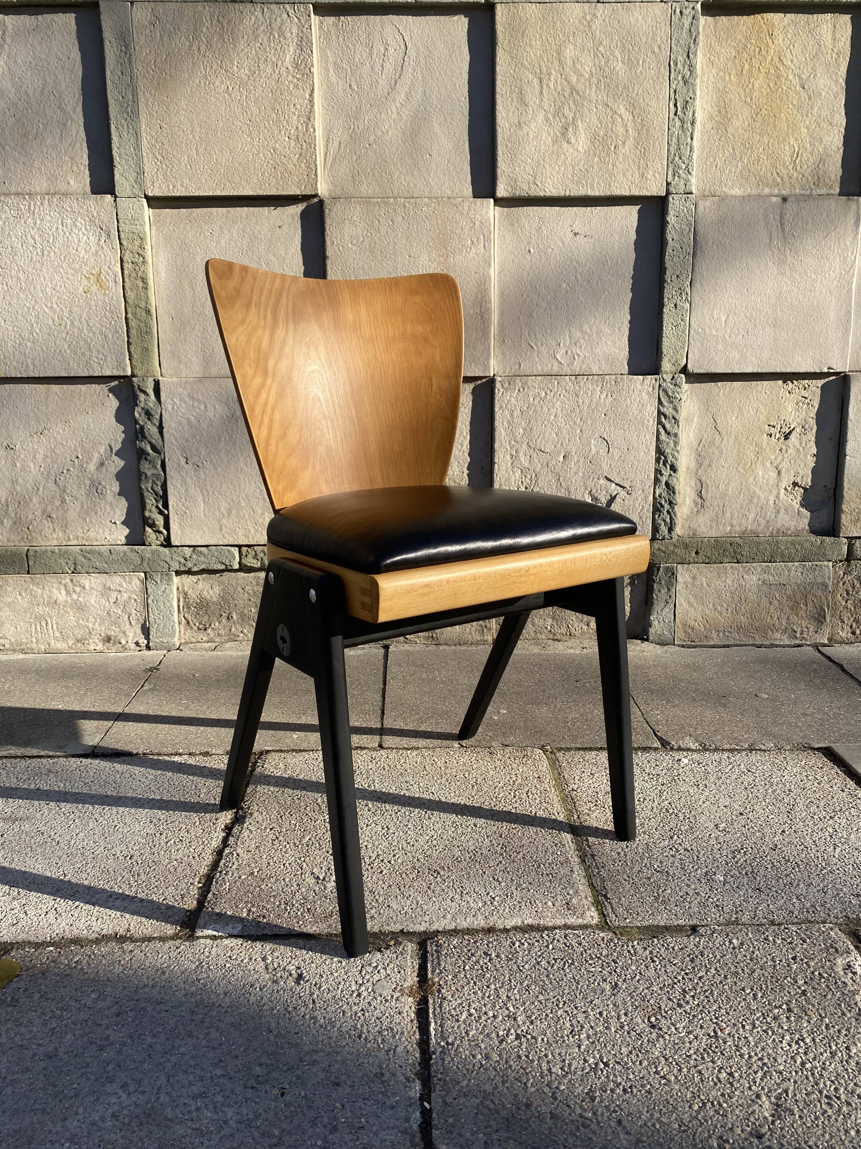 German DDR chair after renovation