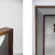 Scandinavian Modern Rosewood Dressing Table with Oblong Mirror, 1970s