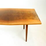 Midcentury Coffee Table In Walnut By Tatra, 1960s