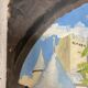 Huile sur panneau vintage