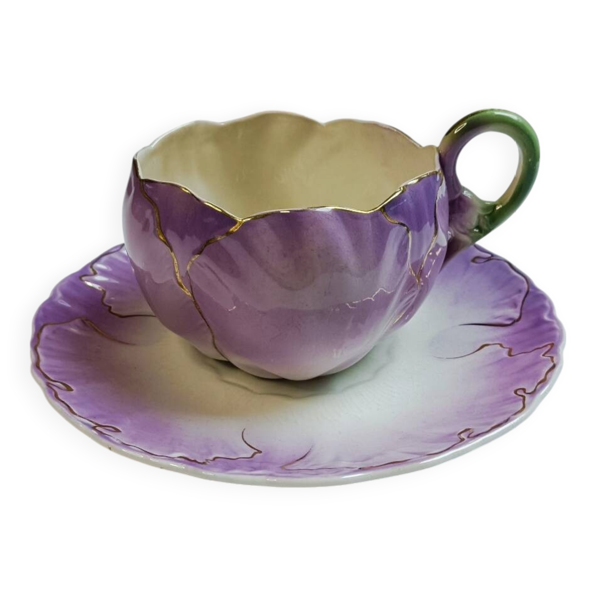 KG Lunéville flower cup and saucer