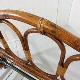 Rattan bed daybed, 1970’s