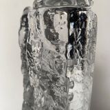 Frosted glass vase from the 1970s