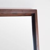 Mirror Made With Frame Of Rosewood By Aksel Kjersgaard For Odder From 1960s