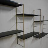 Vintage metal shelves